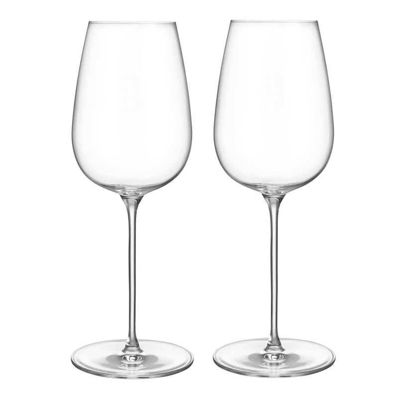 Orrefors x Björn Frantzén Valkoviinilasi 44 cl 2 kpl:n pakkaus