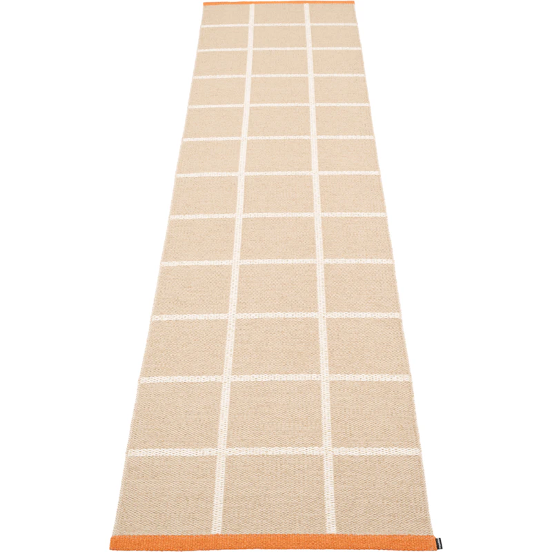 Criss Muovimatto Beige / Vanilla / Pale Orange, 70x300 cm