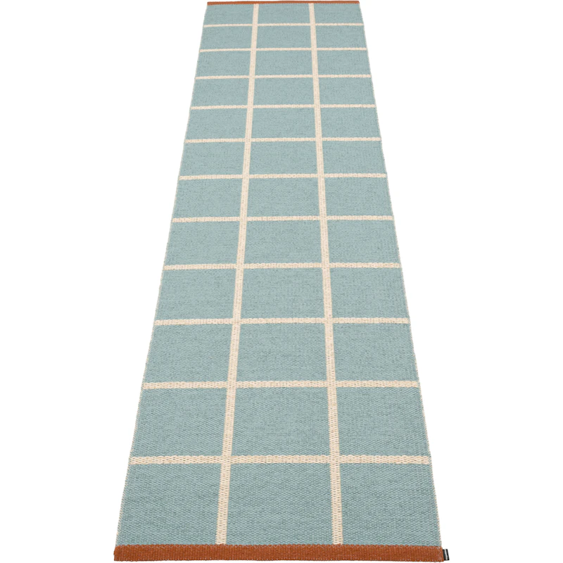 Criss Muovimatto Haze / Cream / Rust, 70x300 cm