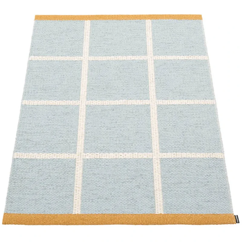 Criss Pop Muovimatto 70x100 cm, Blue Fog / Vanilla / Ochre