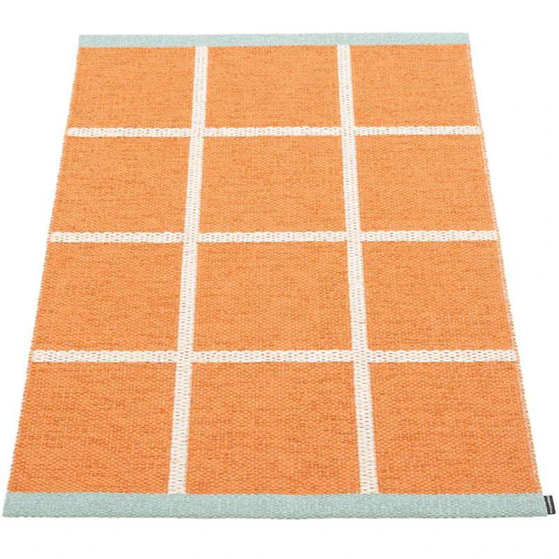 Criss Pop Muovimatto 70x100 cm, Pale Orange / Vanilla / Pale Turquoise