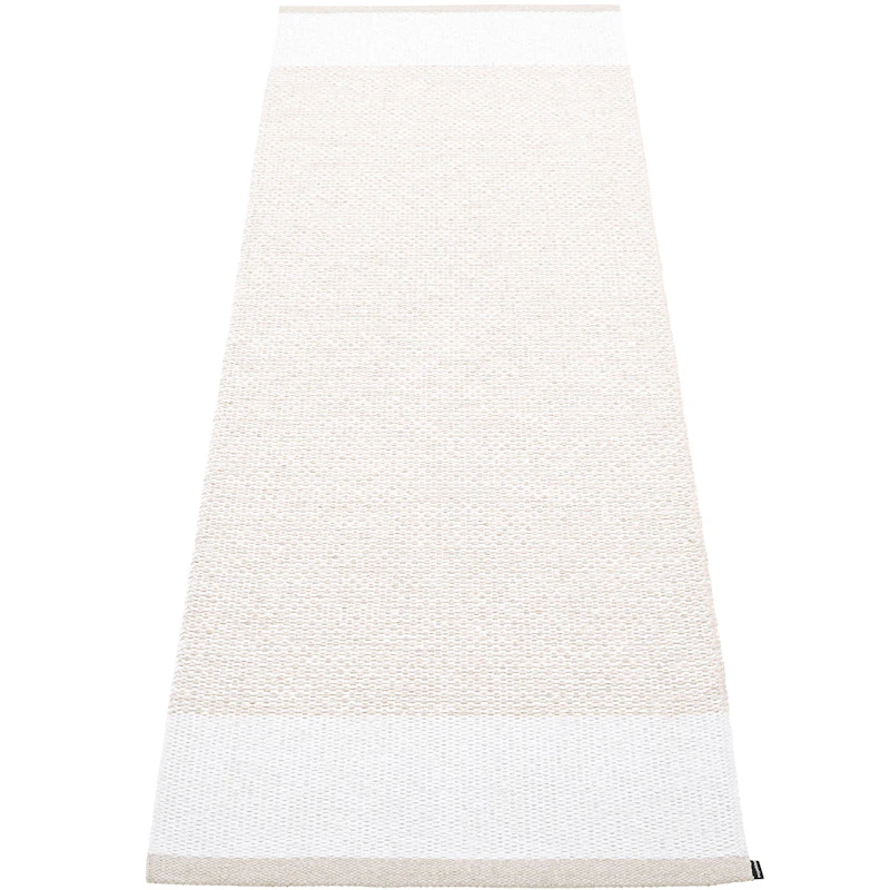 Edit Matto Fossil / White / White Metallic, 85x260 cm