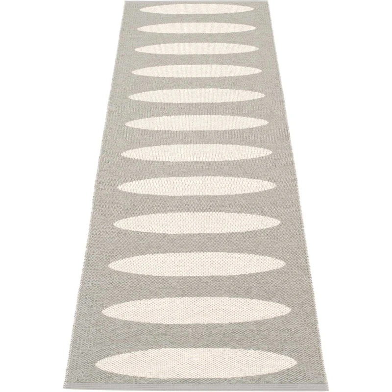 Ella Matto 70x225 cm, Lämmin harmaa/Vanilija