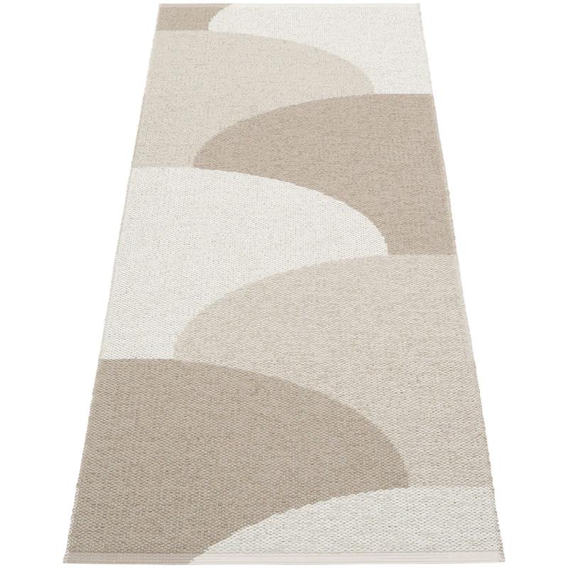 Hill Matto 70x180 cm, Dark Linen / Linen / Fossil Grey