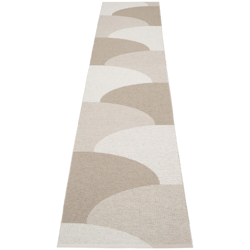 Hill Matto 70x360 cm, Dark Linen / Linen / Fossil Grey