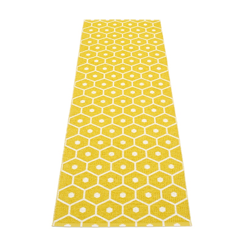 Honey Matto 70x225 cm, Keltainen/Vanilija