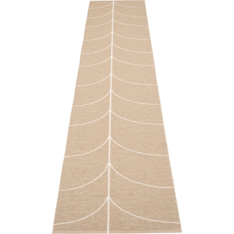 Leif Muovimatto Light Nougat / Vanilla, 70x360 cm