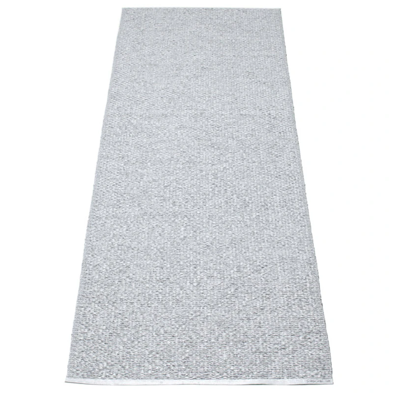 Svea Matto 70x160 cm, Metallic Grey/Grey
