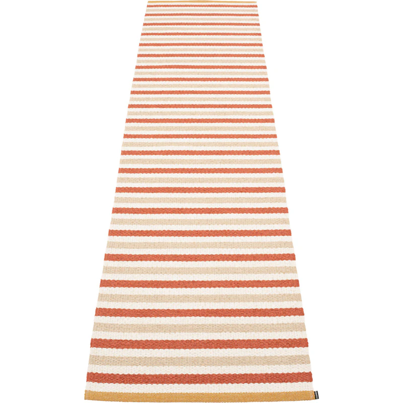 Teo Matto Tiilenpunainen / Beige / Vanilla, 70x300 cm