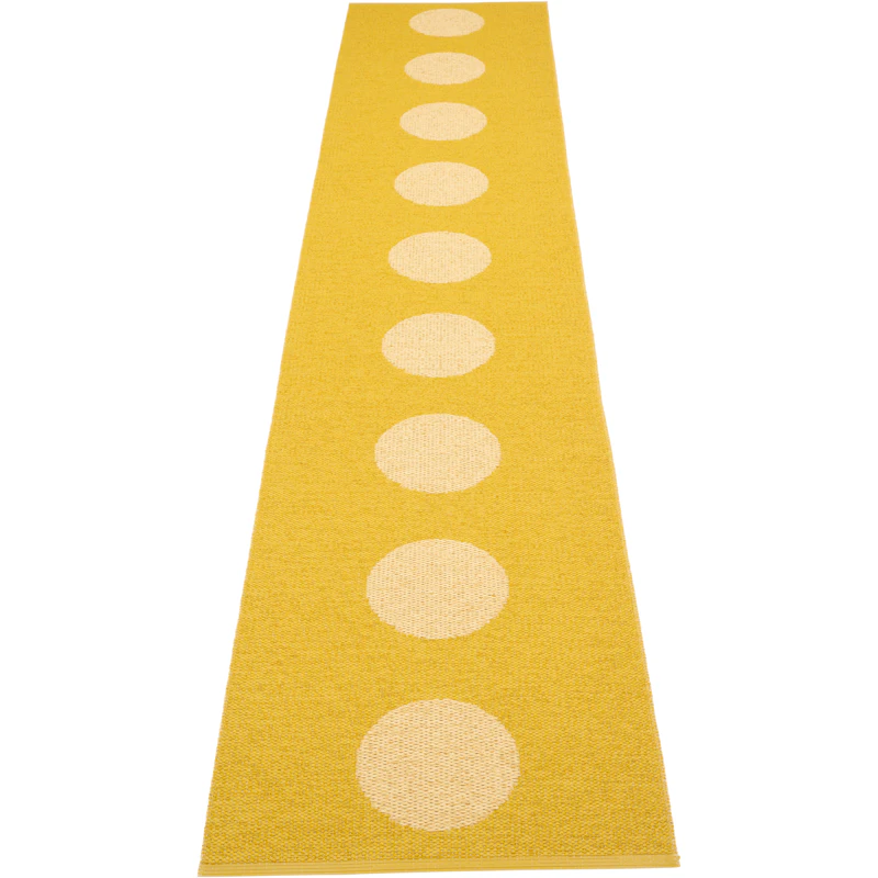 Vera Pop Matto 70x360 cm, Mustard / Pale Yellow