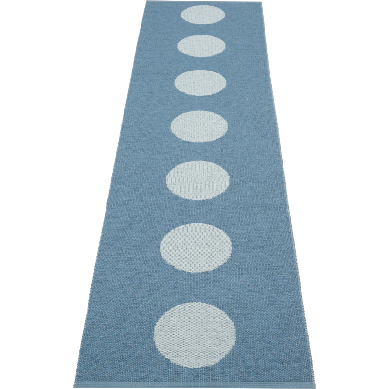 Vera Pop Matto 70x280 cm, River Blue / Blue Fog