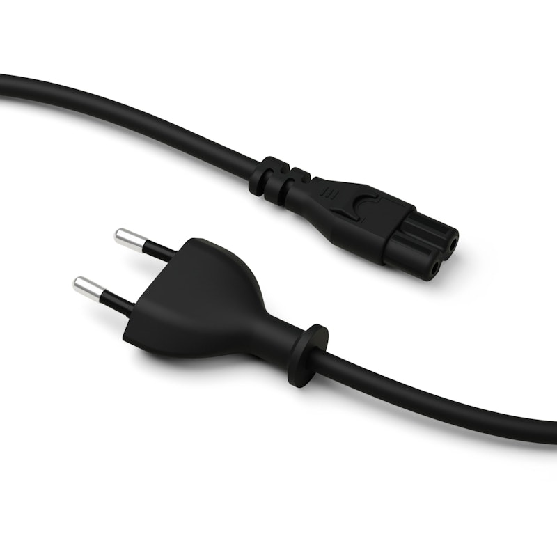 Virtajohto 7,5 m, Charcoal