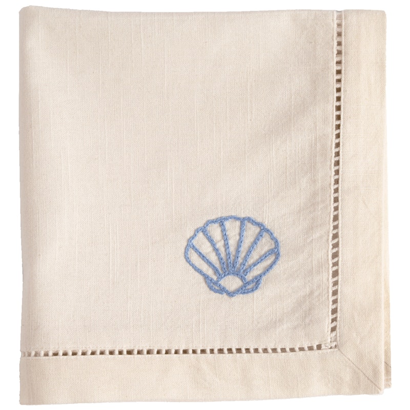 Shell Puuvillalautasliina 45x45 cm
