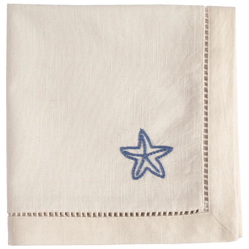 Starfish Puuvillalautasliina 45x45 cm