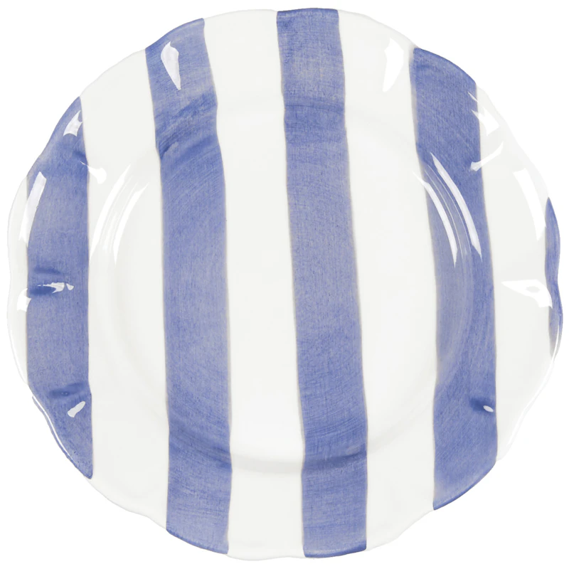Stripe Lautanen 28 cm, Sininen