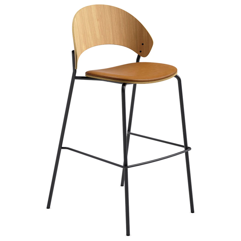 Dosina Baarijakkara 65 cm, Tammi / Konjakinruskea Nahka