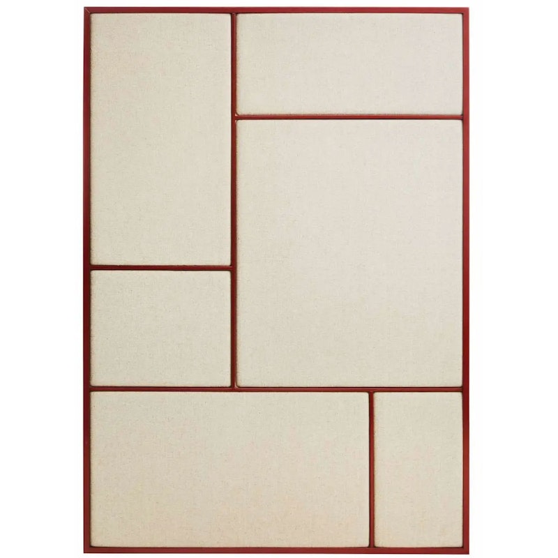 Nouveau Pin Ilmoitustaulu Suuri, Basque Red