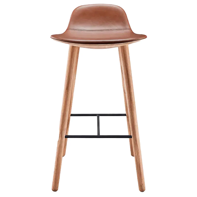 Yuuga Baarijakkara H75 cm, Oak/Konjakinruskea