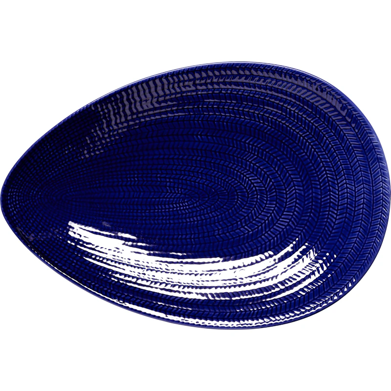 Blå Eld Lautanen 20x29 cm, Sininen