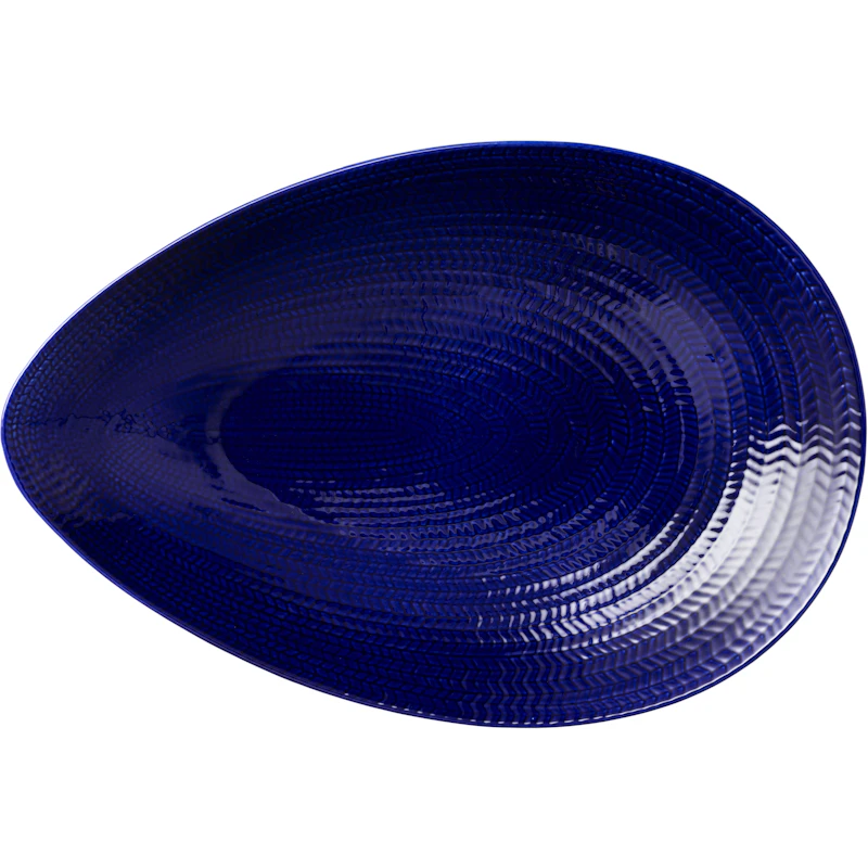 Blå Eld Lautanen 24x35 cm, Sininen