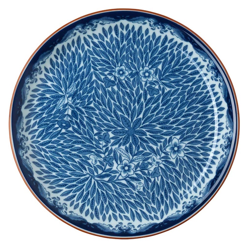 Ostindia Floris Lautanen 20 cm, Sininen
