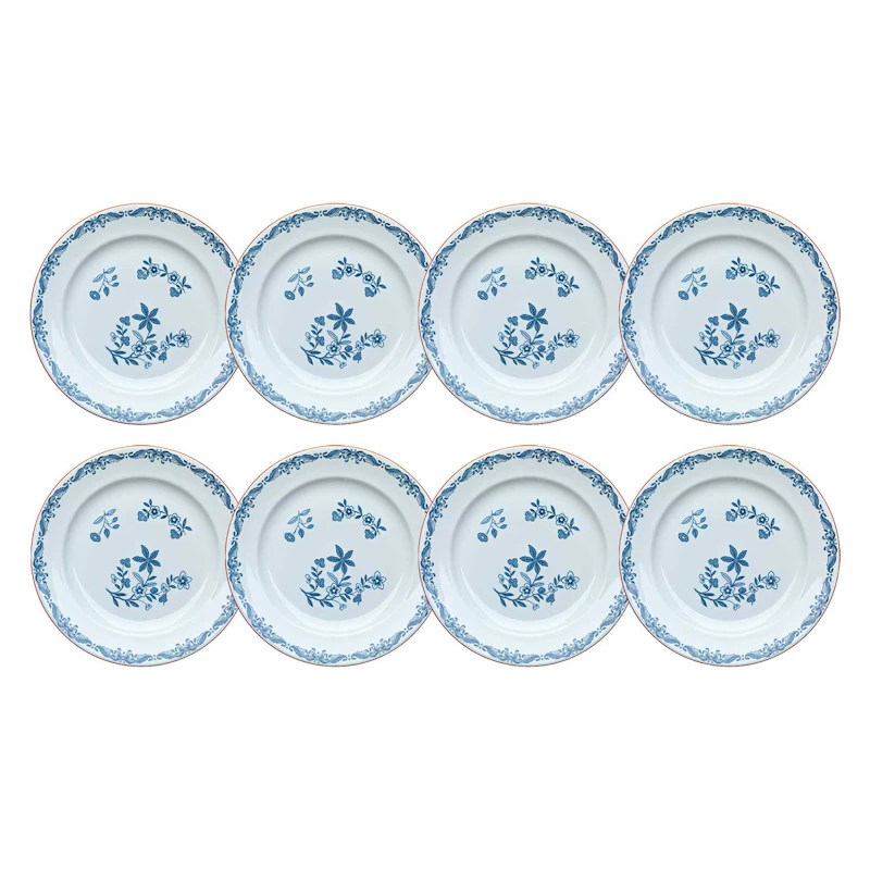 Ostindia Plate 27 cm, 8 Pcs