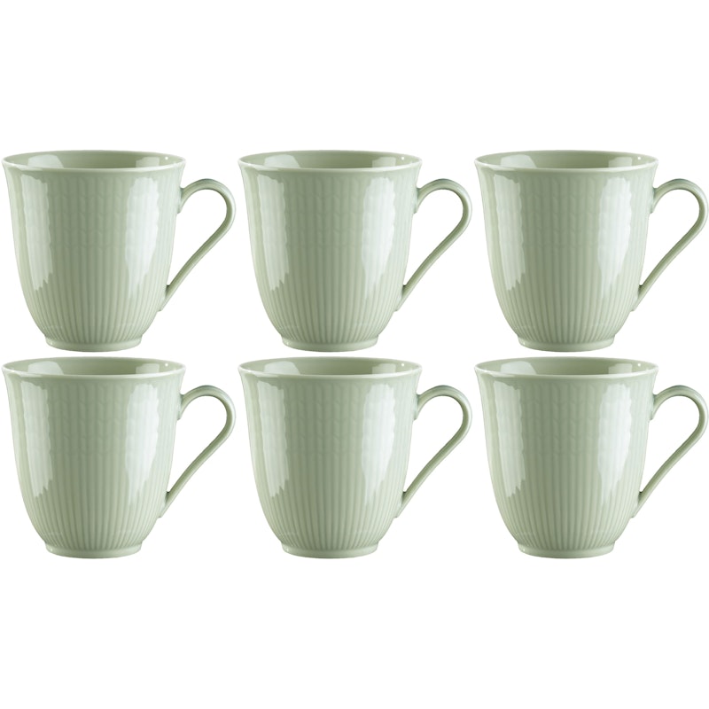 Swedish Grace Muki 30 cl 6 kpl:n pakkaus, Meadow (Light Green)