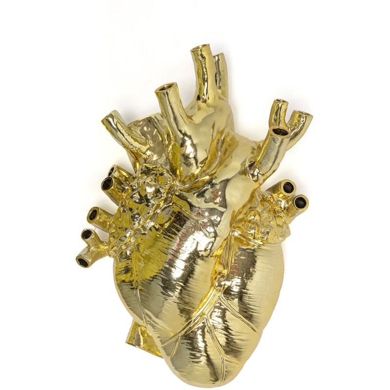 Love In Bloom Giant Vaasi, Kulta