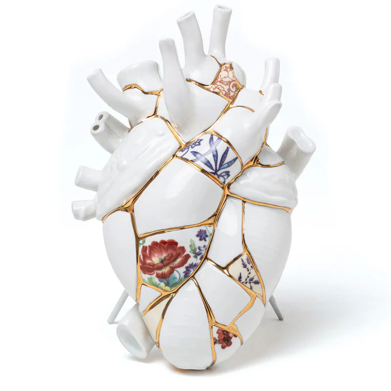 Love In Bloom Kintsugi Vaasi
