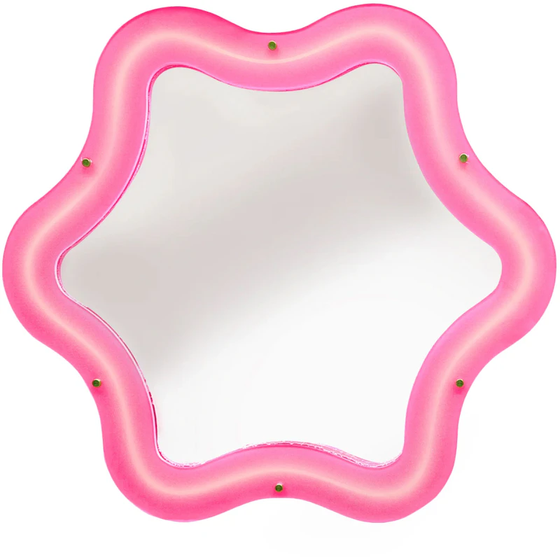 Supercurve Tiny Flower Peili, Pinkki