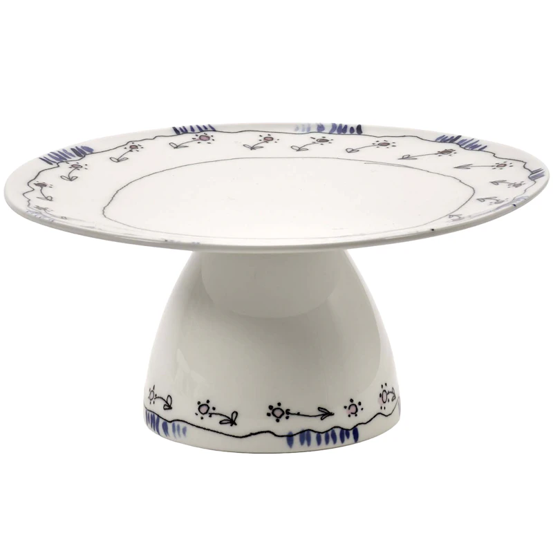 CAKE STAND S ANEMONE MILK MF