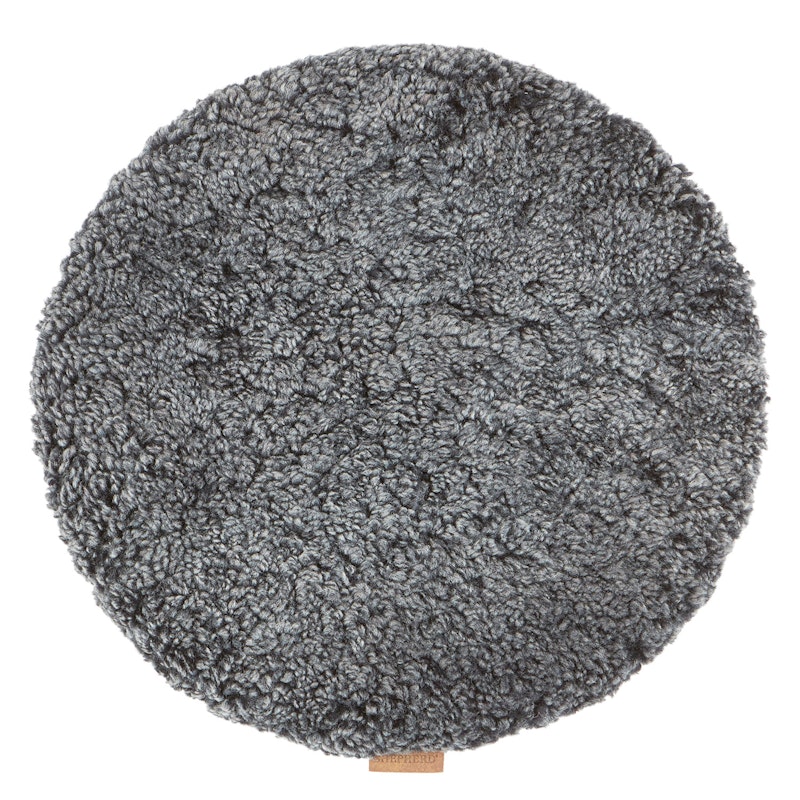 Jill Tuolin Pehmuste Pyöreä Ø38 cm Pehmustettu, Black Graphite