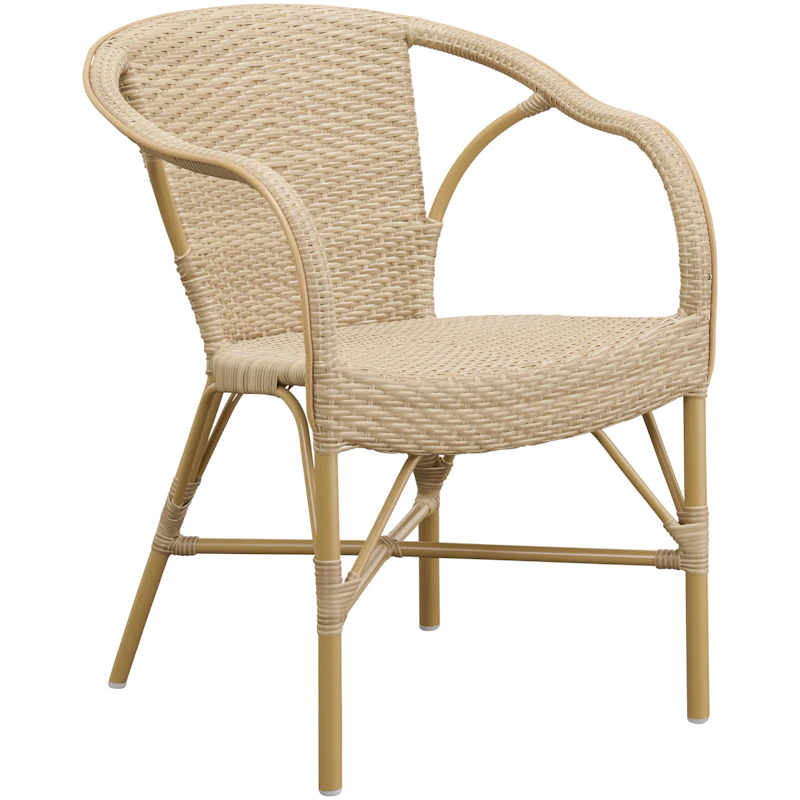 Madeleine Kahvilatuoli Outdoor, Luonnollinen / Almond