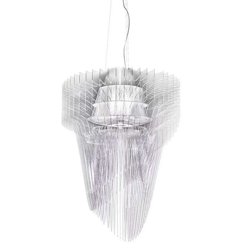 Aria Kattokruunu 75 cm, Transparent
