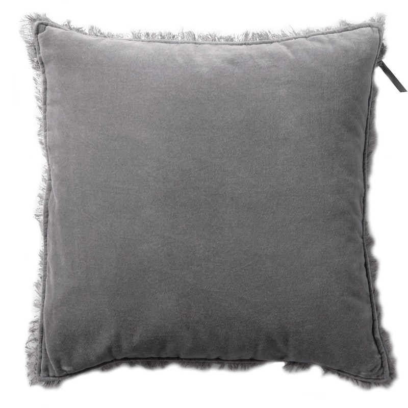 Tyynynpäällinen Sametti / Pellava 50x50 cm, Stone Greige