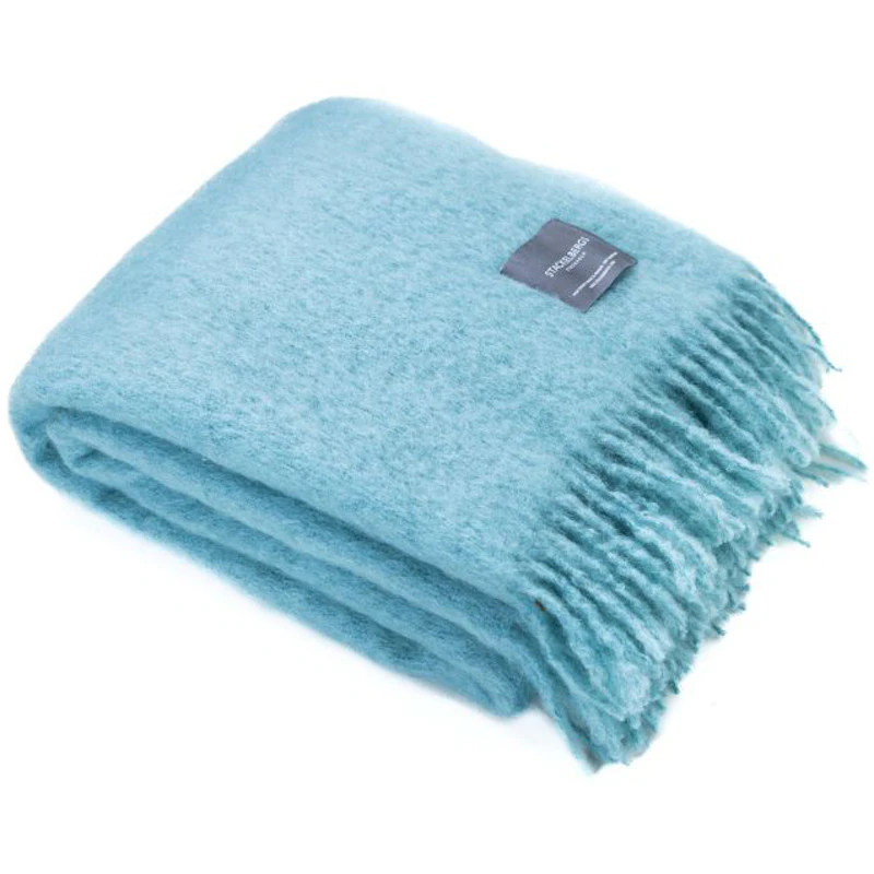 Mohair Huopa 130x170 cm, Aqua