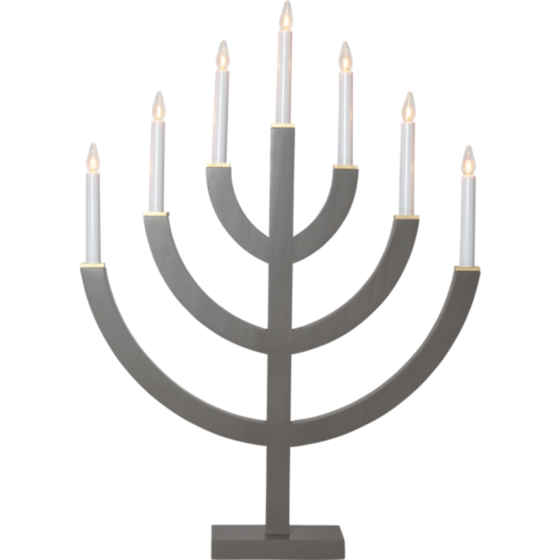 Anno 7 Kynttilänjalka, Taupe-ruskea