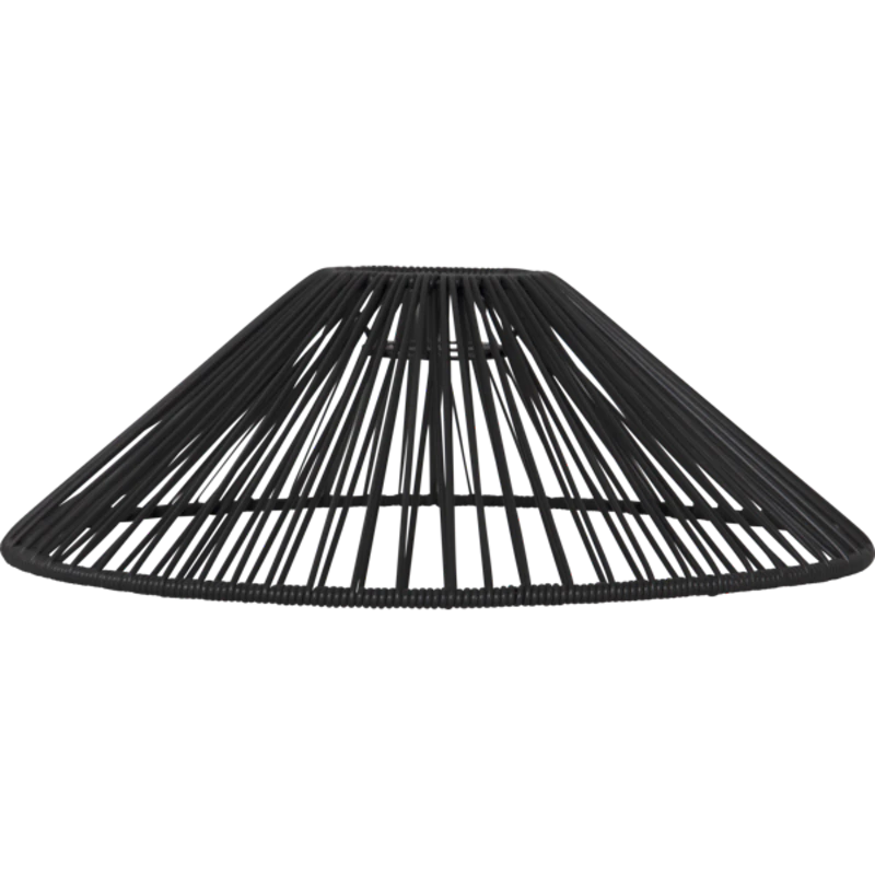 Vide Lampunvarjostin Musta, 38 cm