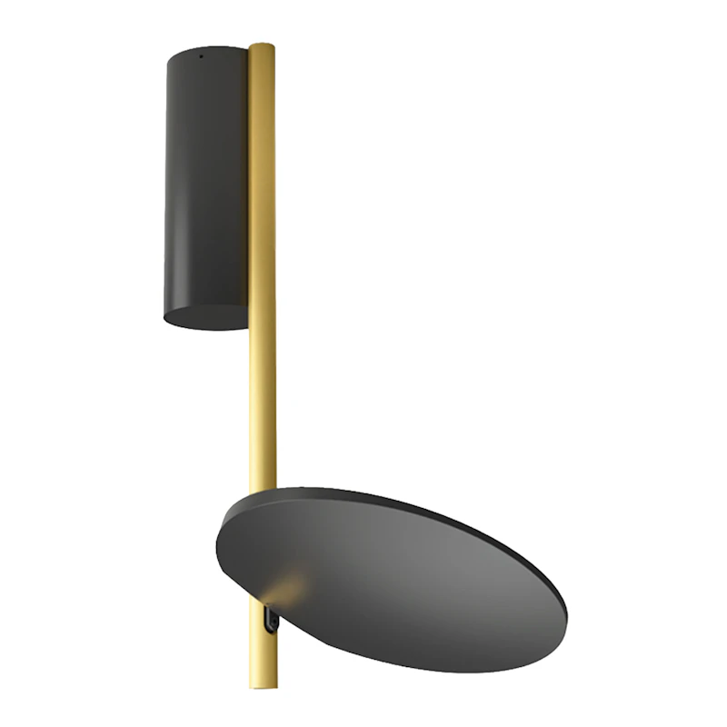 Kimia Kattolamppu, Musta / Satin Gold