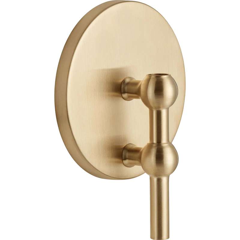 Nagel Seinäkynttilänjalka, Brushed Brass