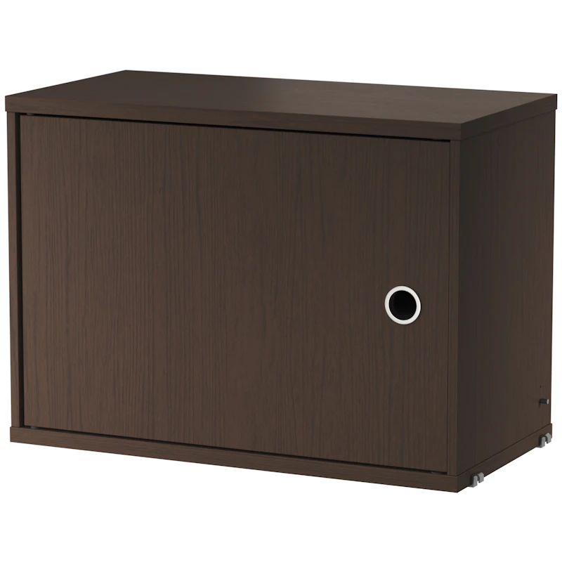 String Kaappi + Ovi 58x30x42 cm 1 kpl:n pakkaus, Tumman Tamminen