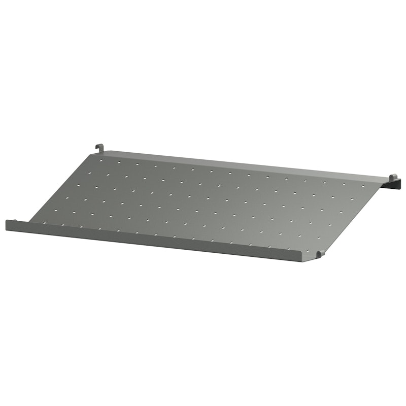 String Kenkähylly 30x58 cm, Tummanharmaa