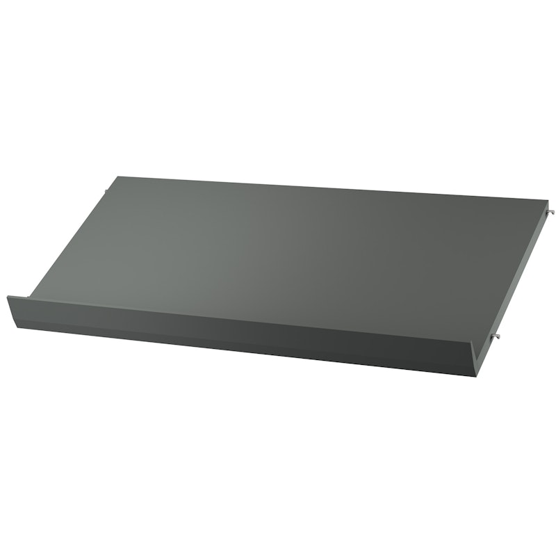 String Lehtihylly 78x30 cm, Tummanharmaa