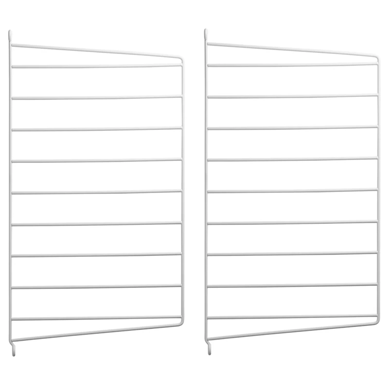 String Paneelit 30x50 cm 2 kpl:n pakkaus, Valkoiset