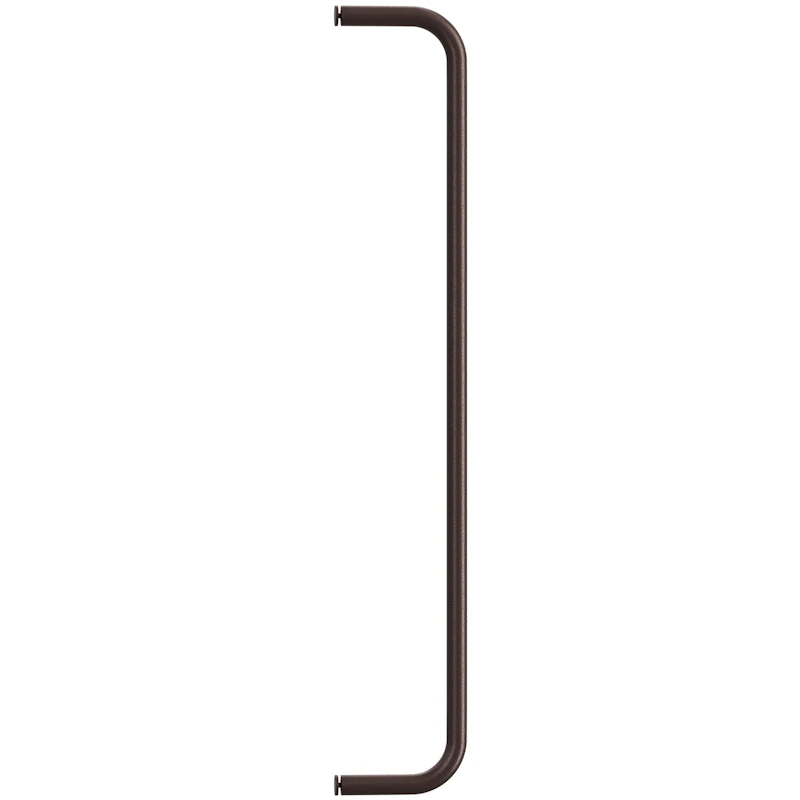 String Tanko Metallihyllylle 53 cm, Tummanruskea