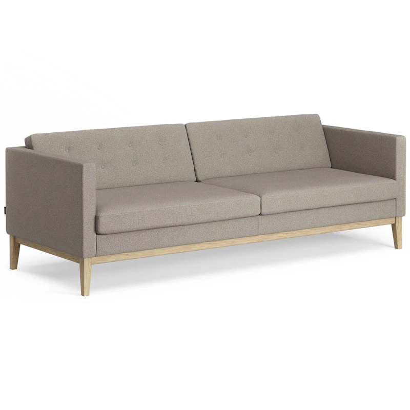 Madison Kolmipaikkainen Sohva Napeilla, Main Line Flax 02