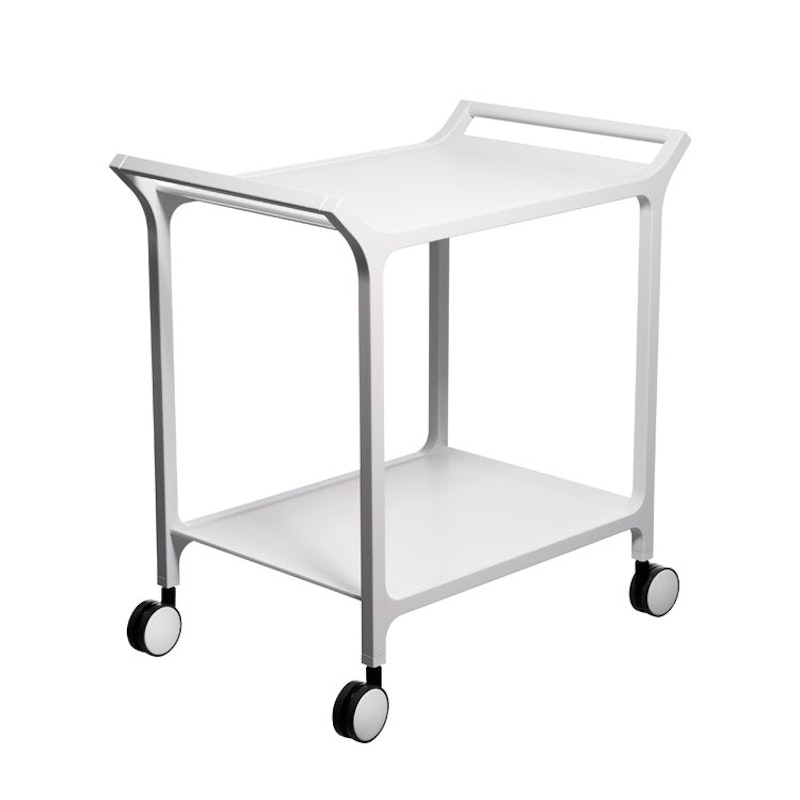 Teatime Tray trolley, Vitlaserad ash