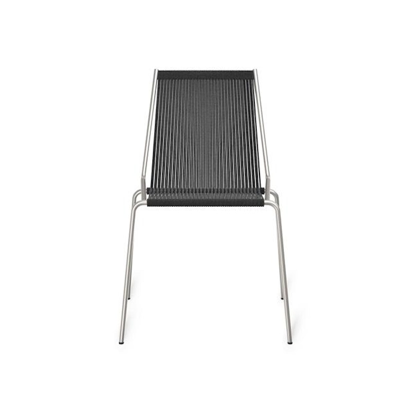 Noel Ruokatuoli Ruostumaton teräs/Musta pellava