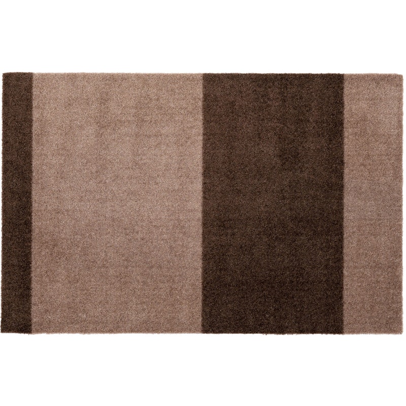 Stripes Matto Sand / Ruskea, 60x90 cm