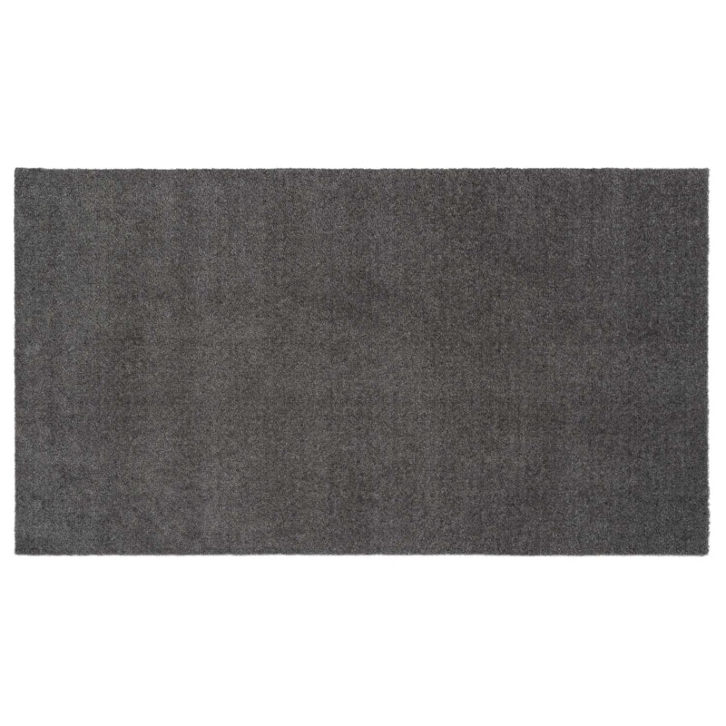 Unicolor Ovimatto Teräksenharmaa, 67x120 cm